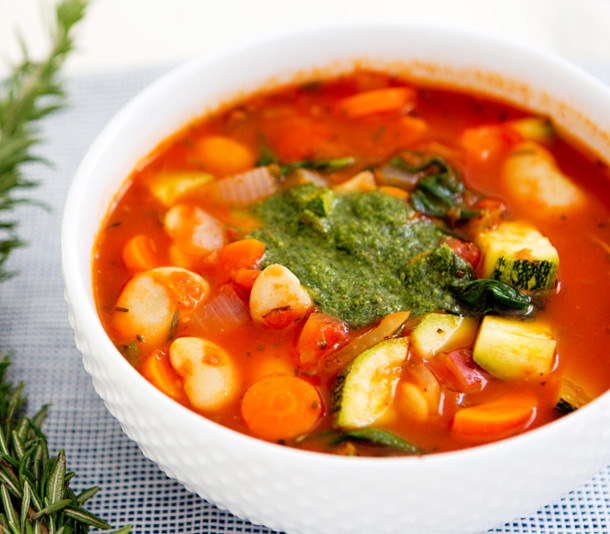 Receta de Sopa de Verduras fácil y rica